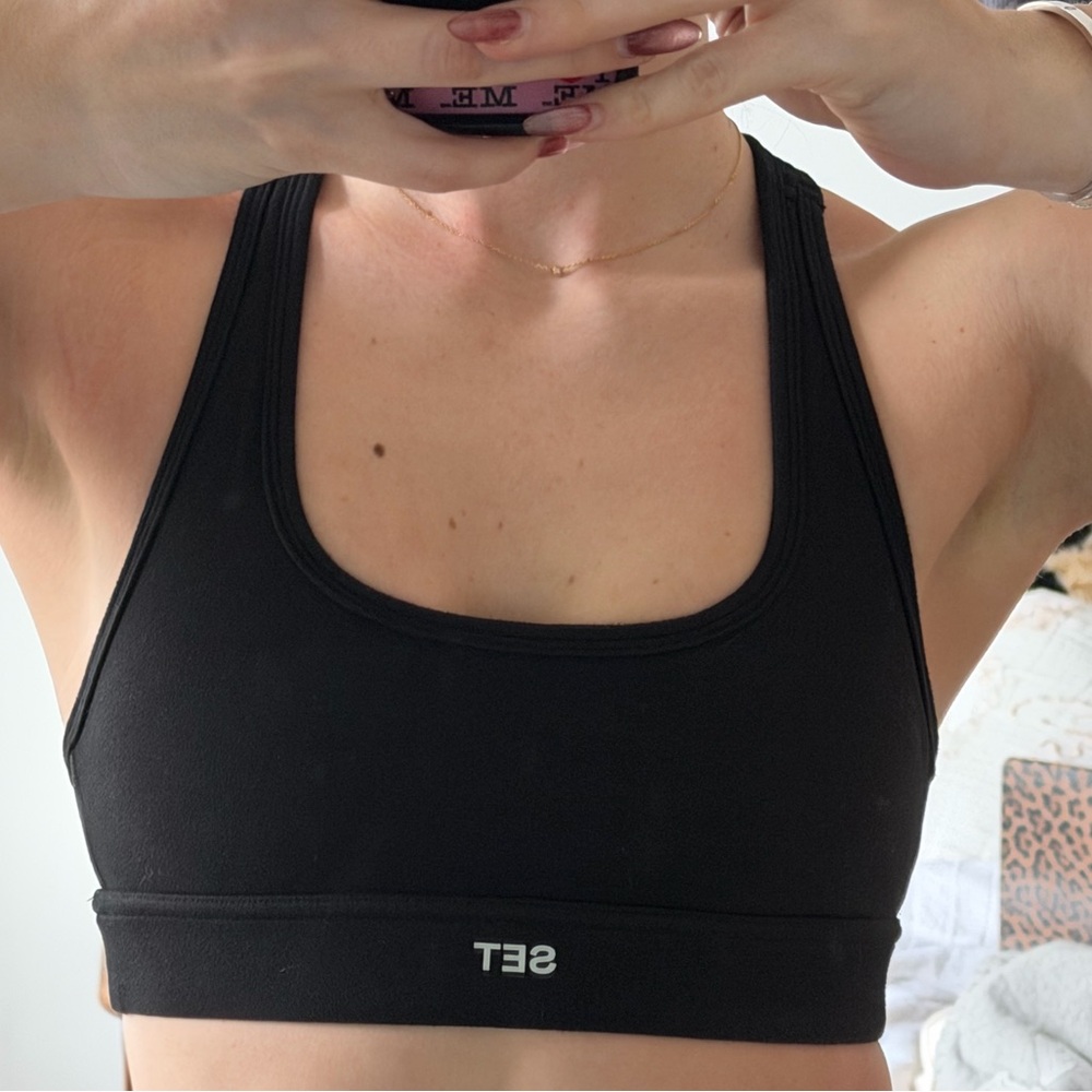 SET ACTIVE black bra